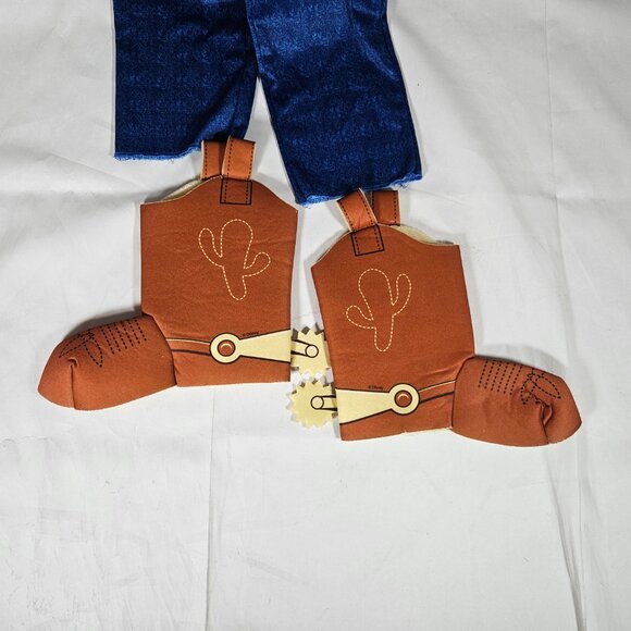 Toy Story Disney Woody Halloween Costume Boy's Size 7-8 Jumpsuit - Picture 3 of 7
